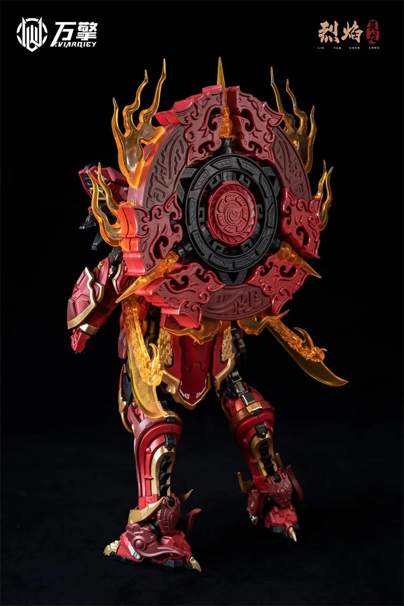 Bandai Lie Yan Chen Long Fire Dragon Model Kit 1/200 ABS Metal Frame