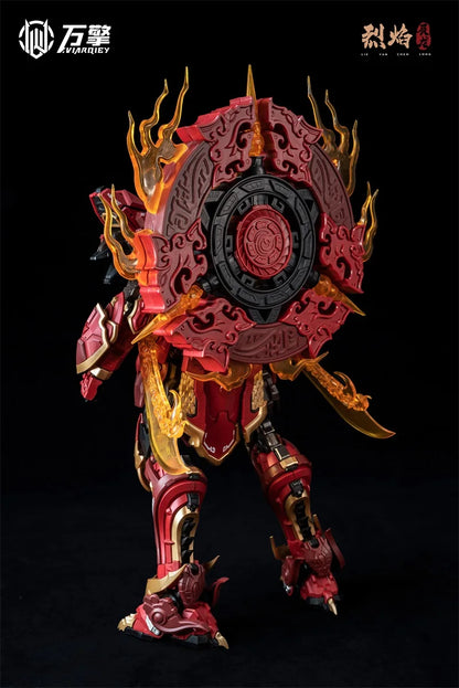 Bandai Lie Yan Chen Long Fire Dragon Model Kit 1/200 ABS Metal Frame