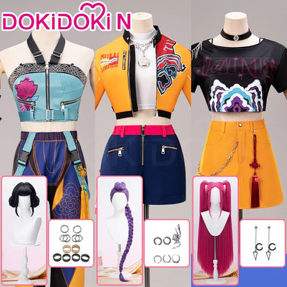 【Last Batch】IN STOCK Rumii Zoeyy Miraa Cosplay Costume【XS-3XL】DokiDoki-N Women Costume Wig Family Rumii Cosplay Plus Size