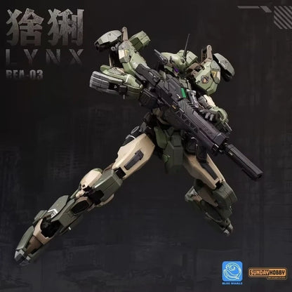 Artisan Saga Blue Whale Rea-03 Lynx Plastic Model Kit Sunday Hobby Educational Toy Kids Holiday Gift - brand new
