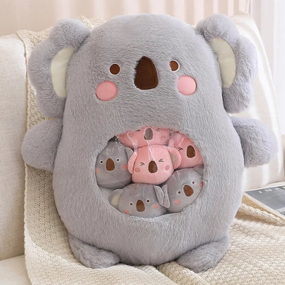 50cm Capybara Plush Pillow Cute Stuffed Animal Koala Dino Capibara Plushies Large Hug Pillow Cushion Xmas Gift