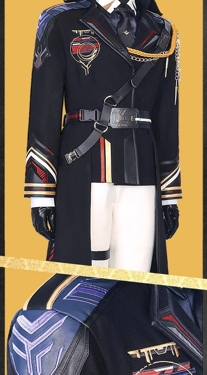 Love and Deepspace Heroines Cosplay Costume Wig Farspace Colonel Female Uniform Cap Caleb Halloween Party Women Carnival Outfit