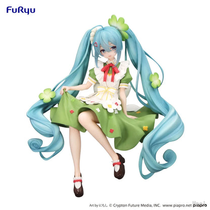 15CM Hatsune Miku Figure Anime Noodle Stopper Proportional Humanoid Cute Flower Fairy Model Toy Gift Collection Model Dolls