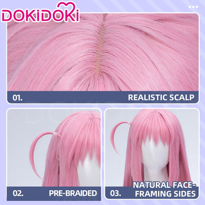IN STOCK Gotou Hitori Wig Anime Bocchi the Rock! DokiDoki Cute Pink Short Hair Gotou Hitori Childhood Women Cosplay Wig