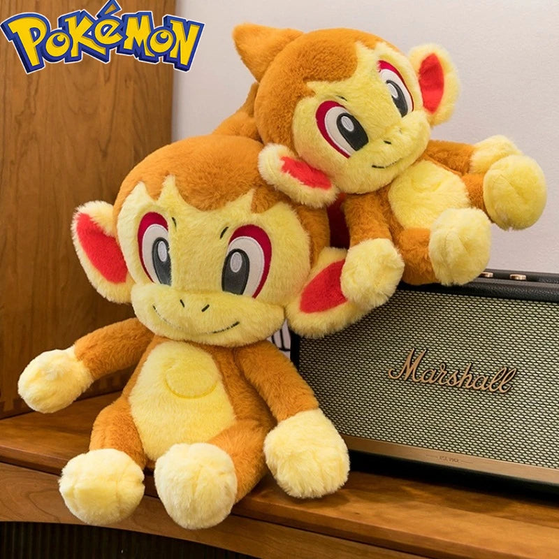 30/40/50CM Big Size Pokemon Chimchar Plushies Cartoon Anime Plush Pillow Soft Doll Kawaii Stuffed Plushie Ornament Children Gift