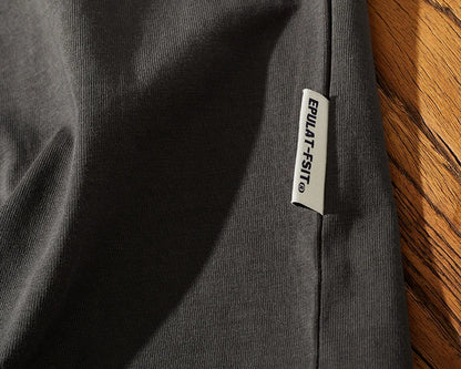 Summer New American Retro Sleeveless O-neck Soild Color T-shirt Men's Fashion 100% Cotton Washed Old Casual Sports Vest Tops