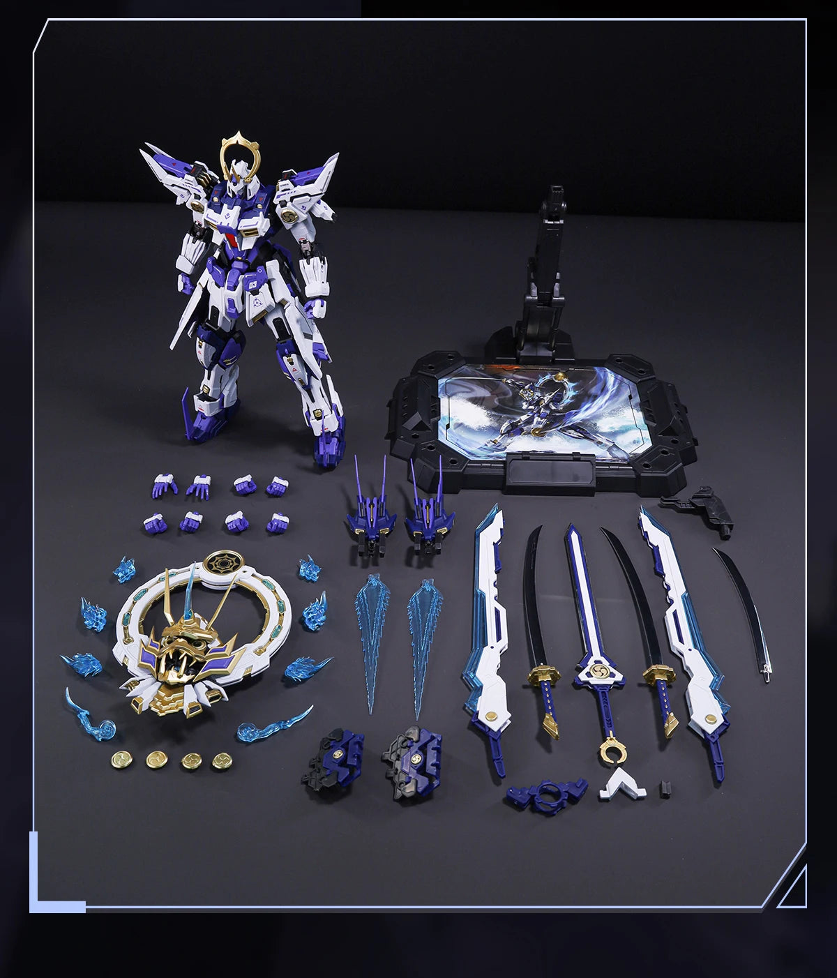 1/100 CANG-TOYS World God Battle SUSANOO Fully Poseable Mecha Warrior Action Figure Assembly Model Gift