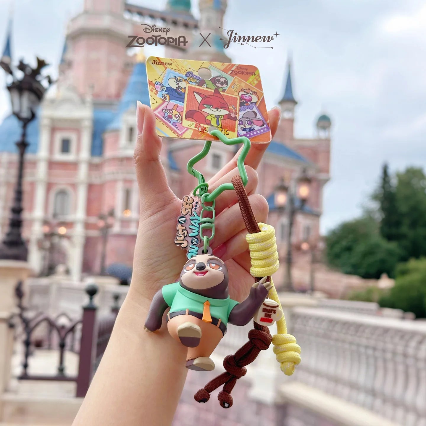 Zootopia Cartoon Character Injection Molding 3D Keychain Premium Design Anime Themed Accessories Collectible Toy Figures Gift