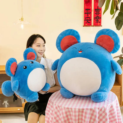 35/55/75cm Azumarill Pokemon Large Plush Toy Anime Doll Cute Giant Pokémon Cute Cartoon Stuffed Plushie Pillow Gift for Children