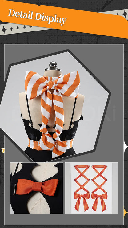 Amo Empool Cosplay Costume Anime Gachiakuta Cosplay DokiDoki-R Women Sexy Costume Amo Empool Christmas Cosplay Tattoo