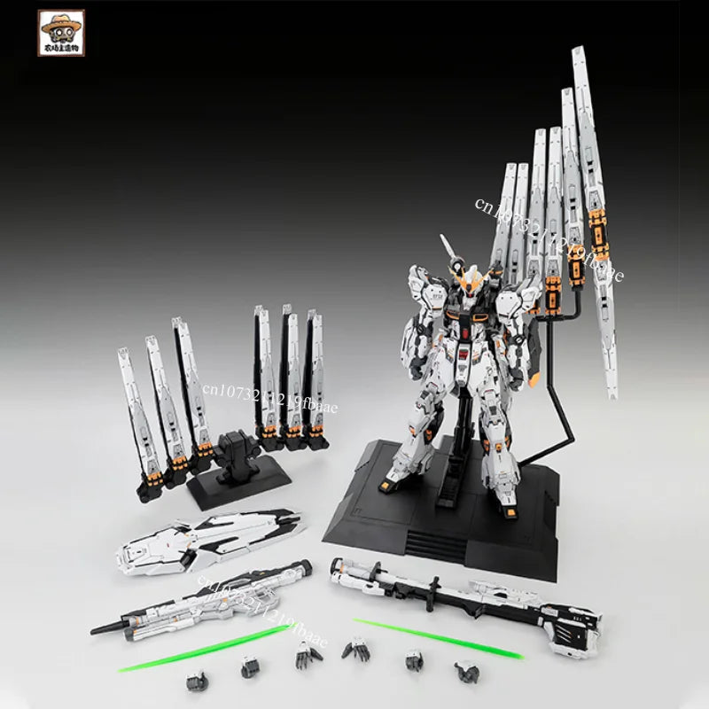 In Stock NCZZW Model RX-93 V 1/100 CMM GK Style Toy Assembly Model Kit Action Figure Model Robot Mecha Gift