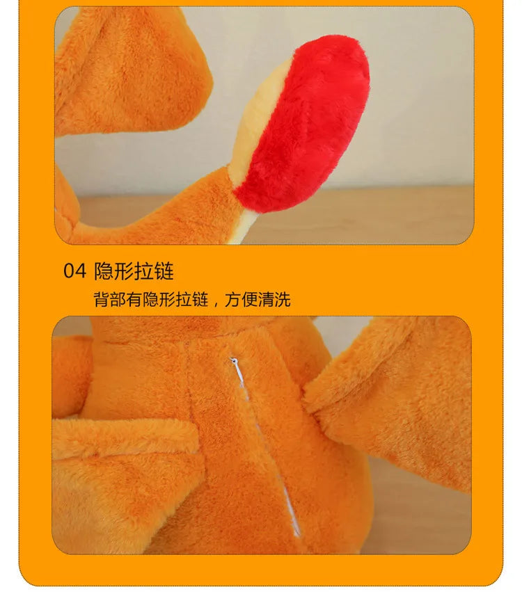 35/45/65CM Pokémon Plush Toy Charizard Plushies Cartoon Anime Stuffed Kawaii Ornamen Comfortable Soft Doll Children Toy Gift