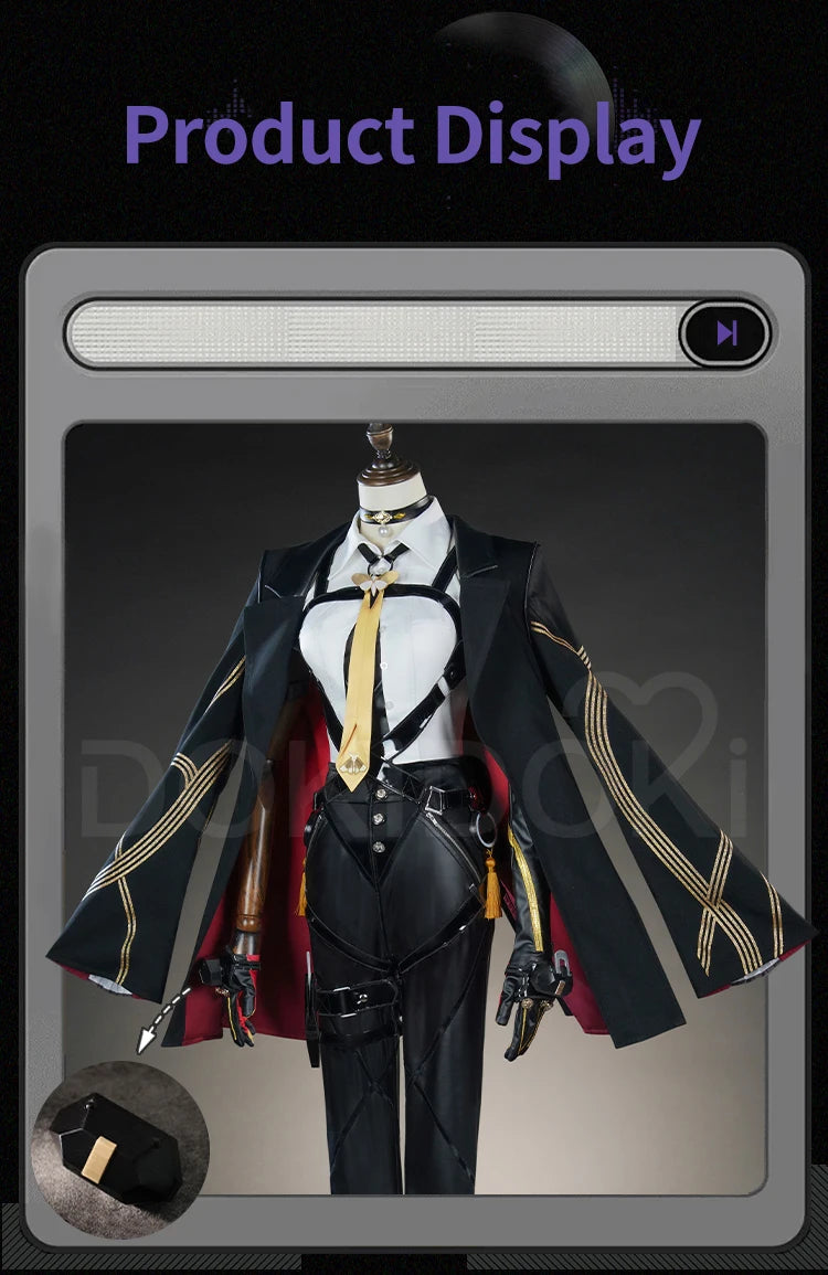 IN STOCK Evelyn Cosplay Costume Game Zenless Zone Zero【S-2XL】DokiDoki-R ZZZ Women Costume Evelyn Chevalier Plus Size