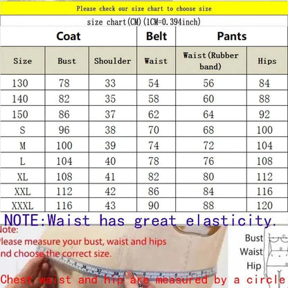 HOMCHEE TRENDS Pennywise Clown Costume 130CM Satin Chiffon