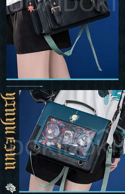 IN STOCK Firefly Dan Heng IL Blade Doujin Bag Game Honkai: Star Rail DokiDoki Cosplay Props School Bag Halloween