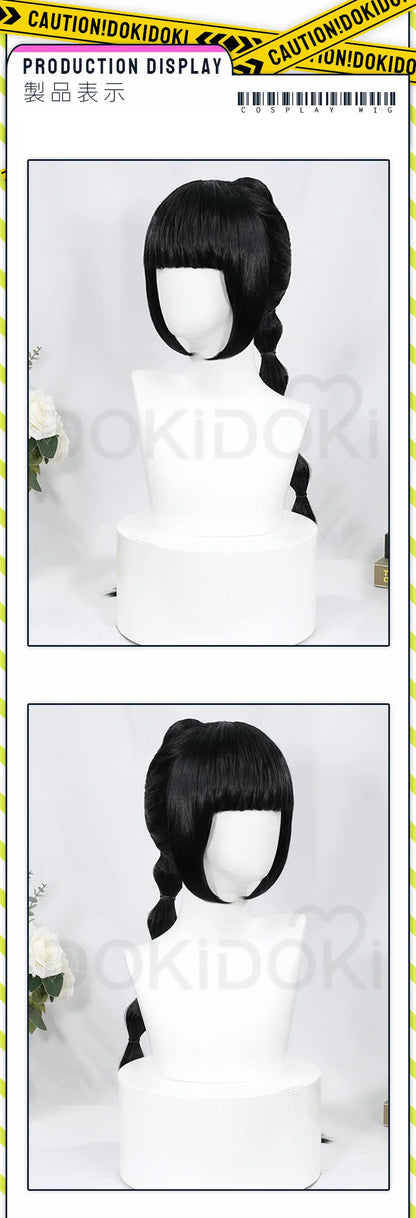 IN STOCK Shadowheart Wig Game Cosplay Wig DokiDoki Women 100cm Long Black Wig Shadowheart Cosplay Free Wig Cap