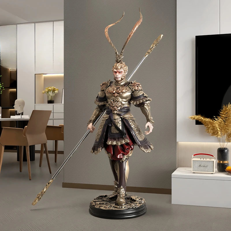 93cm Anime Monkey Figure SonGoku Garage Kit Resin Material Figurine Action Figures Model Children Toy Gift Collectible Figurines