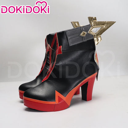 Mavuika Xilonen Mualani Kinich Chiori Charlotte Gorou Navia Clorinde Shoes Game Genshin Impact DokiDoki Cosplay Natlan