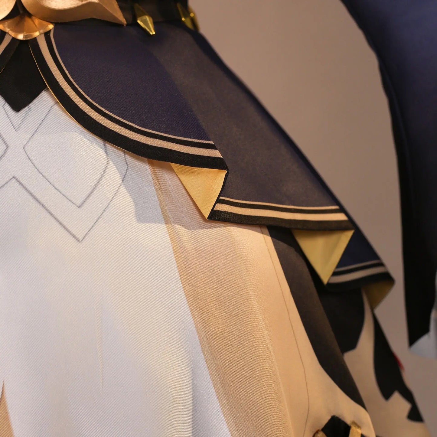 Genshin Impact Sandrone Cosplay Costume Wig Marionette Dress Uniform Headwear Eleven Fatui Harbingers Halloween Party for Women