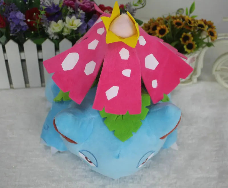 Pokemon Venusaur Plush Toy Cute Cartoon Doll Anime Soft Pokémon Soft Plushie Pillow Stuffed Home Decoration Gift for Children