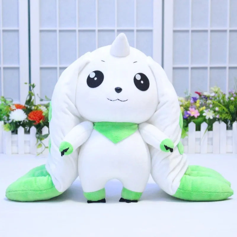 45cm Big Size Digital White Lop Mona Anime Plush Stuffed Doll Kawaii Room Decoration Plushies Pillow Ornaments Holiday Gifts