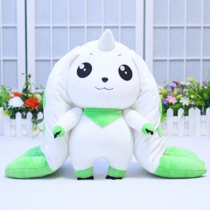 45cm Big Size Digital White Lop Mona Anime Plush Stuffed Doll Kawaii Room Decoration Plushies Pillow Ornaments Holiday Gifts