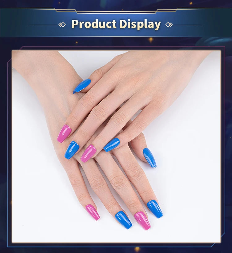 IN STOCK Jinxx Wig Game DokiDoki-R Women 38cm Hair Jinxx Cosplay Mask Tattoo Necklace Nails Bun Wig Luminous Ball Free Cap