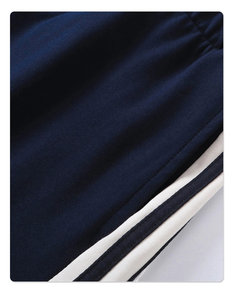 ZODF Fashion Men Summer 250gsm Patchwork Shorts Unisex High Street Loose Fit Quick Dry Sport Shorts Brand Streetwears HY1049