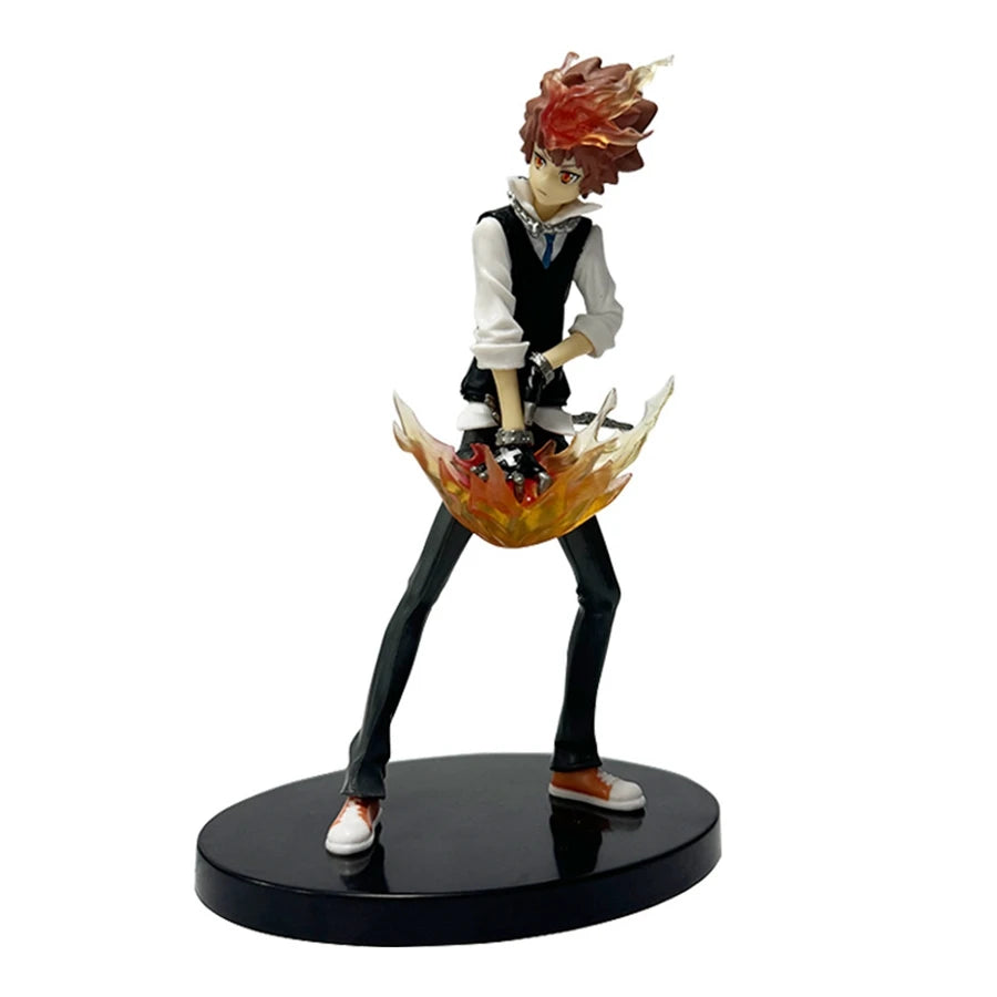 19cm Katekyou Hitman REBORN! Anime Figure Sawada Tsunayoshi Action Figure Standing Handsome Man Figurine PVC Collection Doll Toy