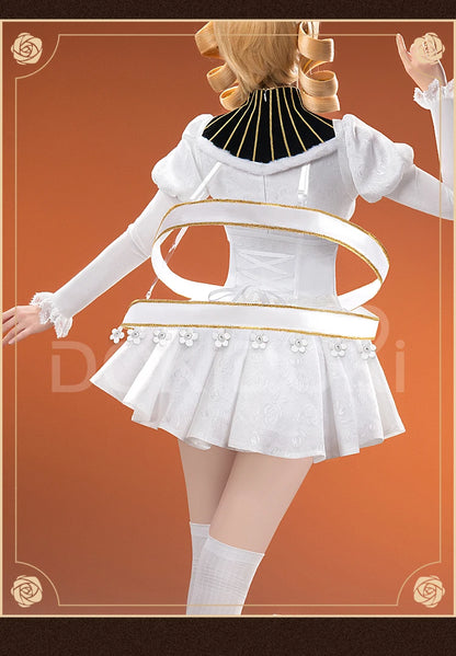 Tomoee Mamii Cosplay Costume Anime Cosplay DokiDoki-R Women Cute Dress Costume Tomoee Mamii Cosplay Crown