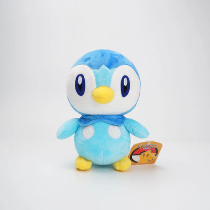 22cm Genuine Original Pokemon Piplup Stuffed Plush Toys Plushie Keychain Animal Kawaii Pendant Doll Birthday Party Gift For Kids