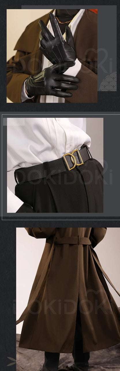 IN STOCK Nakaharaa Chuyaa/Dazaii Osamuu Cosplay Costume Anime Cosplay DokiDoki-SR Cosplay Costume Nakahara Chuuya Men Cosplay