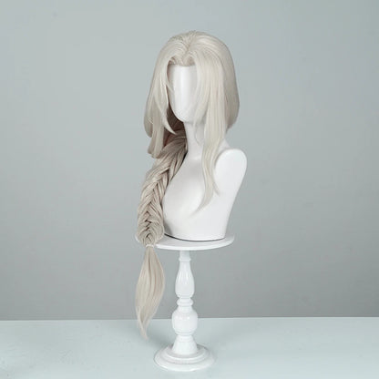 IN STOCK The Fire Keeper Ciaran Wig Game Dark Souls Cosplay Wig DokiDoki Women 80cm Long Hair Cosplay Eye Mask Free Wig Cap