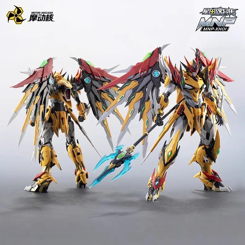 MOTOR NUCLEAR MNP-XH01W BAIQI Alloy Skeleton Assembly Model Kit Action Figure Mobile Suit Toy Gift Mighty Color