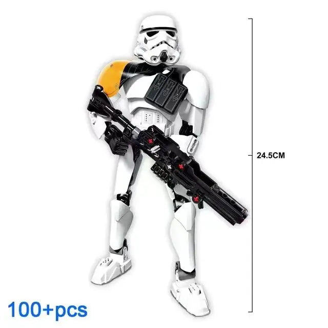 In Stock Stars Wars Action Figure General Robot Grievous With Lightsaber Hilt Combat Weapon Anime Figure Model Toy Kids Gifts