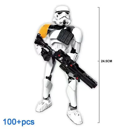 In Stock Stars Wars Action Figure General Robot Grievous With Lightsaber Hilt Combat Weapon Anime Figure Model Toy Kids Gifts