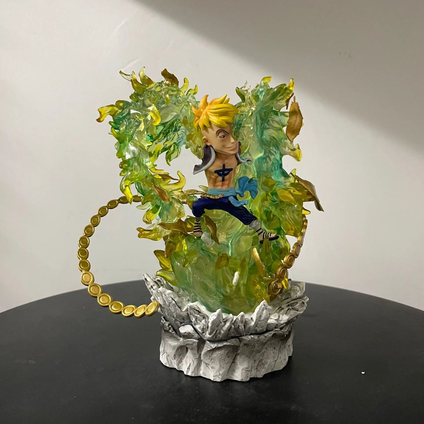 14cm One Piece Marshall·D·Teach Blackbeard Anime Figure Statuette GK Garage Kits PVC Figurine Model Doll Ornament Decoration Kid