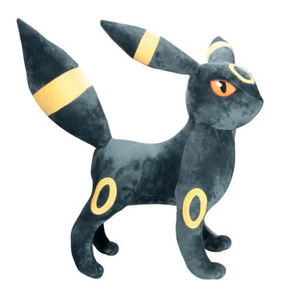 60cm Umbreon Pokemon Plush Toys Anime Doll Cute Ornament Pokémon Cartoon Stuffed Plushie Pillow Noctali Gift for Kids Christmas