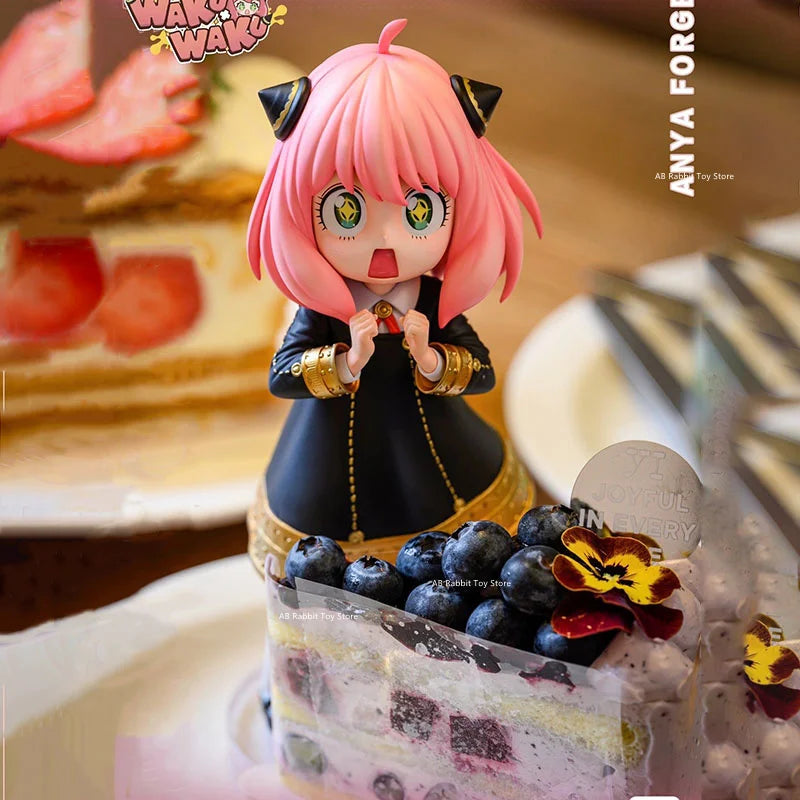 Spy Family Anya Forger Anime Figure Cute Anya Starry Eye 17cm Action Figurine Pvc Statue Collection Model Desk Decora Toy Gift