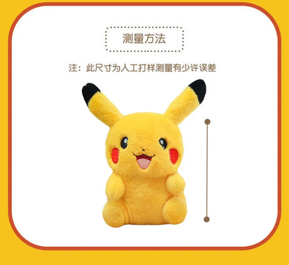 35-60CM Long-haired Pikachu Plushies Kawaii Pokemon Peluche Cartoon Anime Comfortable Soft Doll Ornament Children Toy Gifts