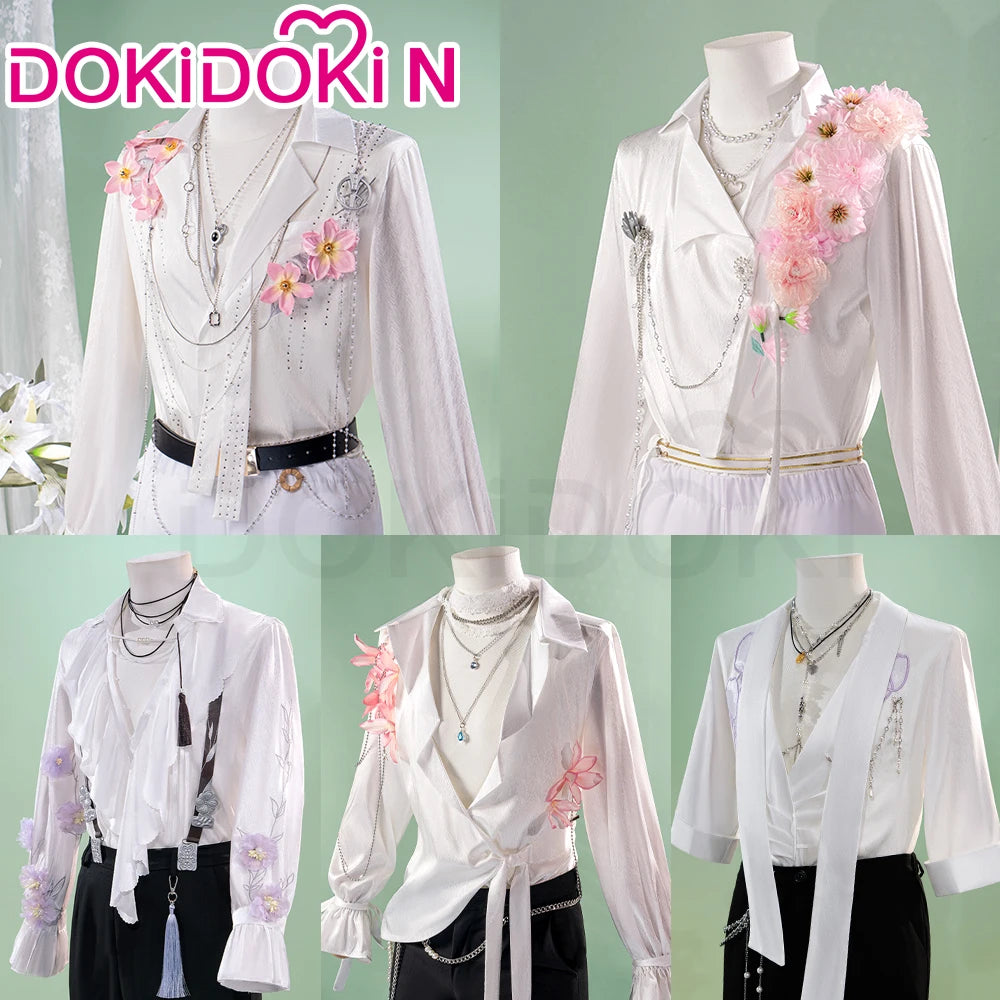 Sylus Rafayel Xavier Zayne Caleb Cosplay Game Love and Deepspace【M-3XL】DokiDoki-N Spring Flower Plus Size