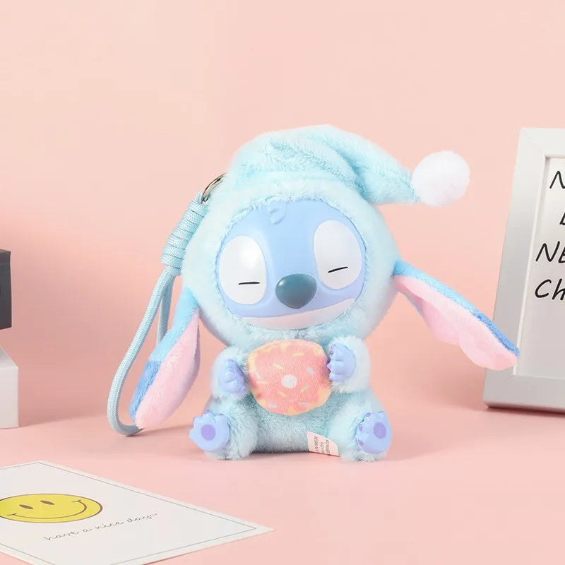 Stitch Eat Something Before Sleep Series Blind Box Toy Mystery Box Anime Figure Stitch Doll Pendant Ornaments Kid Christmas Gift