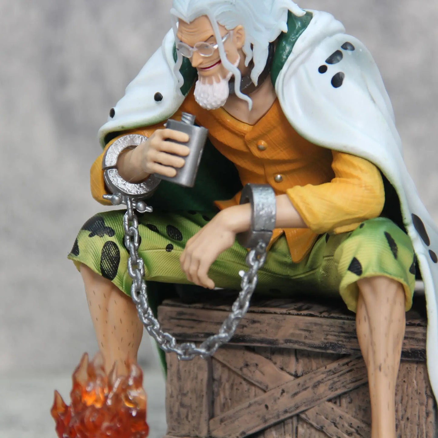 15cm Anime One Piece Silvers Rayleigh Action Figures Pvc Model Statue Room Collection Decoration Ornament Toys Birthday Gifs