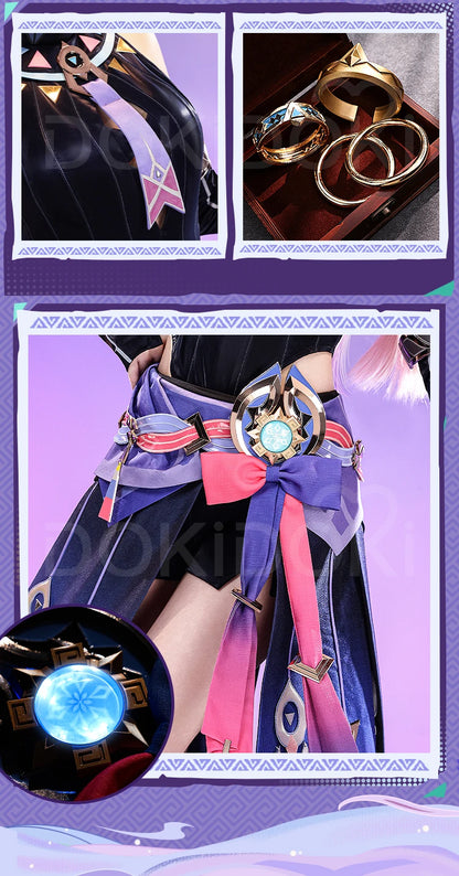 IN STOCK Citlali Cosplay Luminous Costume Game Genshin Impact【S-3XL】DokiDoki-SR Natlan Citlali Wig Plus Size