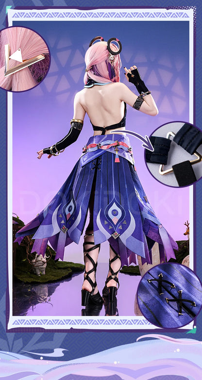 IN STOCK Citlali Cosplay Luminous Costume Game Genshin Impact【S-3XL】DokiDoki-SR Natlan Citlali Wig Plus Size