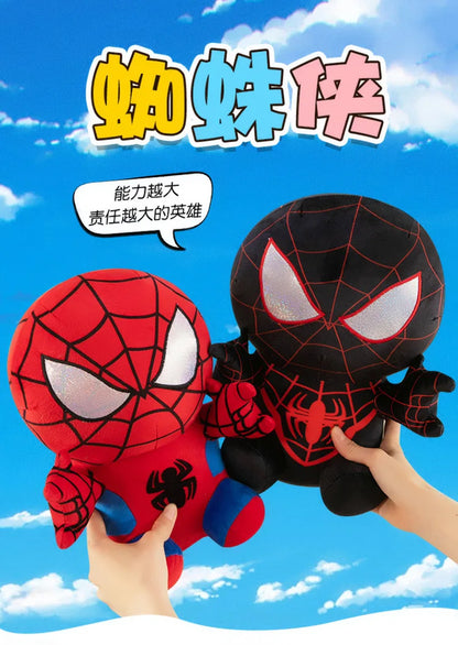 Spider Man Plush Dolls Toys 25/35/45CM Marvel Figure Model Plushies Stuffed Doll Home Room Decor Peluche Pillow Birthday Gifts