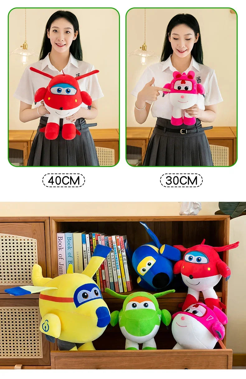 Super Little Flyers Plush Toy Doll Cute Jett Hug Pillow Stuffed Animal Perfect As Birthday Gift Souvenir or Present for Children