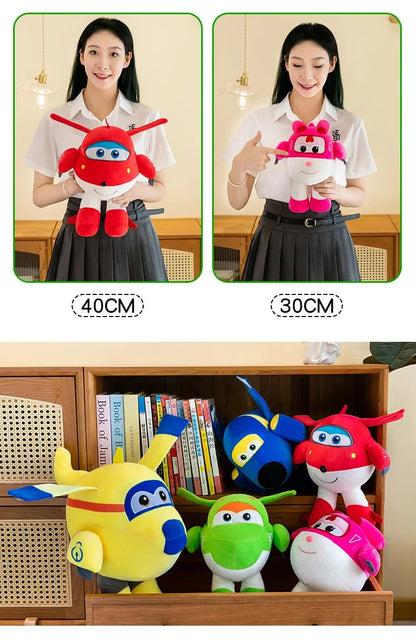 Super Little Flyers Plush Toy Doll Cute Jett Hug Pillow Stuffed Animal Perfect As Birthday Gift Souvenir or Present for Children