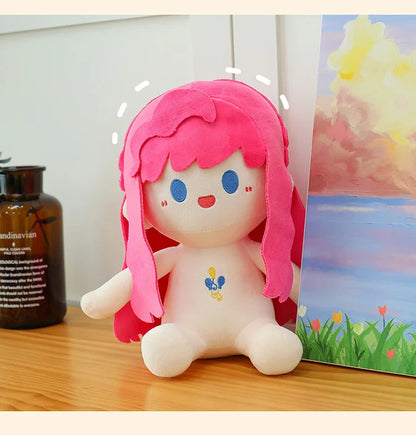 Kawaii 30/40/50cm  Movie Peripheral Cute Colorful Pony Cotton Doll Plush Toy Girl Soothing Sleep Pillow Birthday Gift Girl Doll