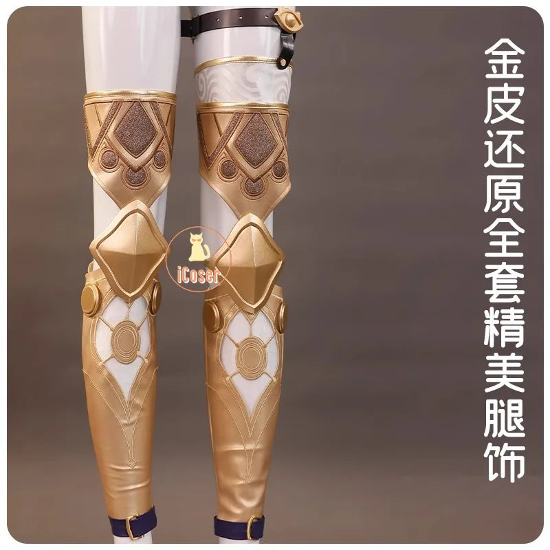Honkai Star Rail Cipher Cosplay Costume Wig Dress Cifera Tail Amphoreus Luminous Props Halloween Party Women Girls Metal Props